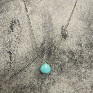 Turquoise Droplet Necklace